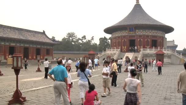 Храм Неба в Пекине — стоковое видео
